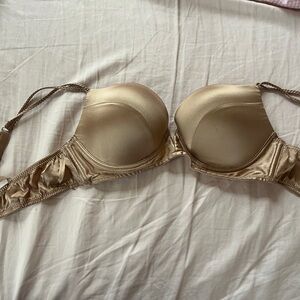 Elegant Gold Women's Bra